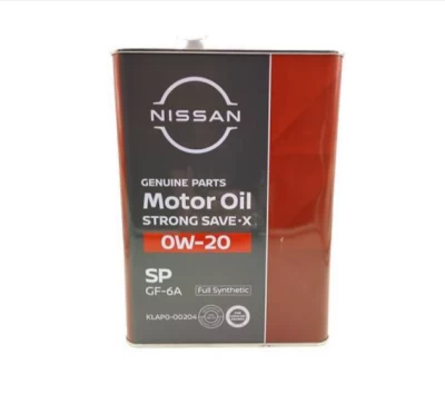 Olej przekładniowy Nissan Extra Save X 0W-20 4 L Nissan KLAP000204