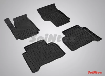 Dywaniki do Volkswagen Amarok 2009-, guma, 5 szt., Seintex, 83775