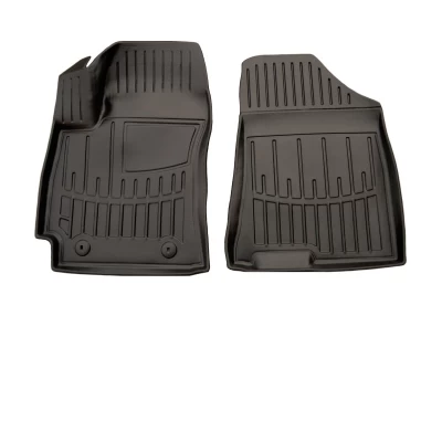 Polyurethane floor mats for Hyundai Kona 2023- with raised edges, 2 pcs Stingray 5009352