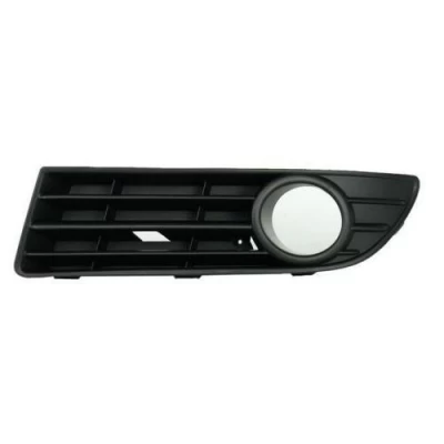 Kratka zderzaka prawa Volkswagen Polo 4 HB 2005-2009, z otworem na światło przeciwmgielne, AVTM, 6Q0853666G9B9, 7408 996