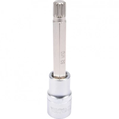 Nasadka przedłużona 1/2 z bitem SPLINE M10 Yato YT-04353