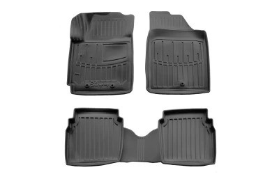 Polyurethane floor mats for Hyundai i10 (PA) 2007-2013 with raised edges, 4 pcs Stingray 5009394 Polyurethane floor mats for Hyundai i10 (PA) 2007-2013 with raised edges, 4 pcs Stingray 5009394