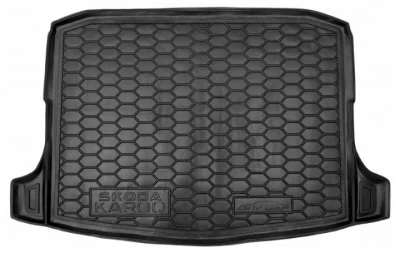 Poliuretanowa mata do bagażnika Skoda Karoq 2018-, 111709 Avto-Gumm