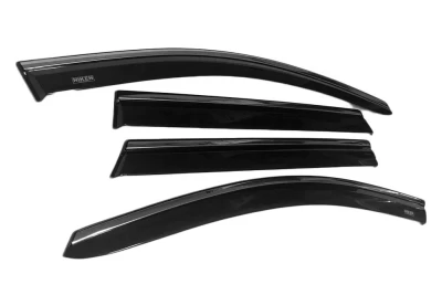 Owiewki szyb do (z chromowaną listwą) Honda CRV 2012-2016 4 szt. Niken 047HD100201