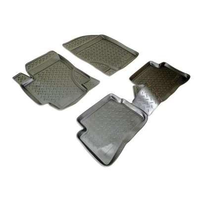 Polyurethane floor mats for Hyundai Accent 2006-2010, Norplast, NPL-Po-31-80