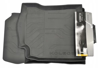 Original floor mats for Renault Koleos 2016-, with raised edges, 4 pcs, 8201665641