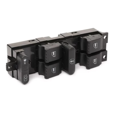 Window switches Skoda Octavia Tour 1998-2011/Fabia 1999-2007/Suberb 2001-2008 position: front left, unit 4 pcs + central locking VIKA 99590043801