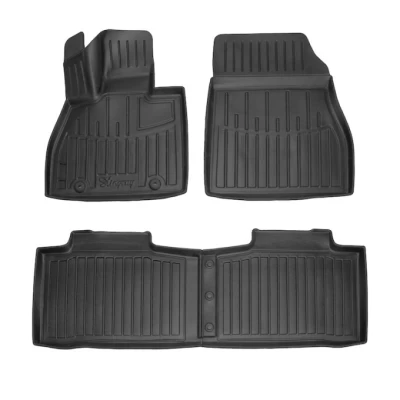 Polyurethane floor mats for BYD Sea Lion 07 2024-/ DENZA N7 2023- with raised edges, 4 pcs Stingray 5068084