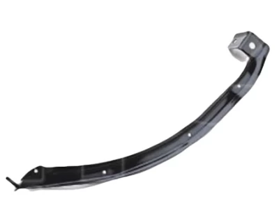 Original left front bumper mounting bracket Mitsubishi L200 2005-2015, below the headlight, MN146315