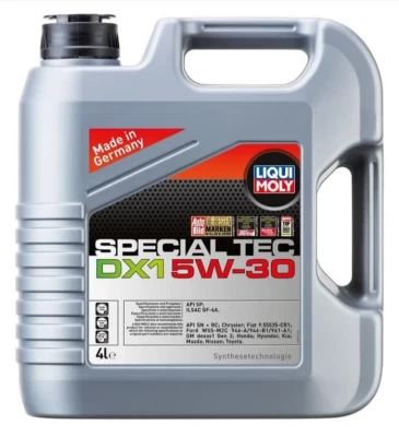 Olej silnikowy Liqui Moly SPECIAL TEC DX1 5W-30, 4 L, Liqui Moly 20968