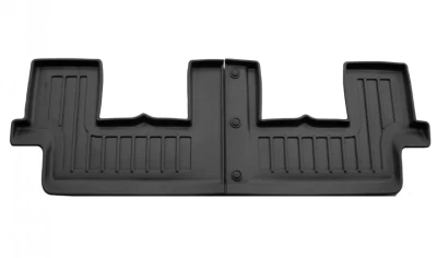 Polyurethane floor mats for Citroen Grand C4 Picasso 2006-2013, 3 row, with raised edges, 2 pcs, Stingray, 50030142
