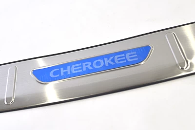 Nakładka ochronna na tylny zderzak Jeep Grand Cherokee 2014–2019 HAVOC (stal nierdzewna)