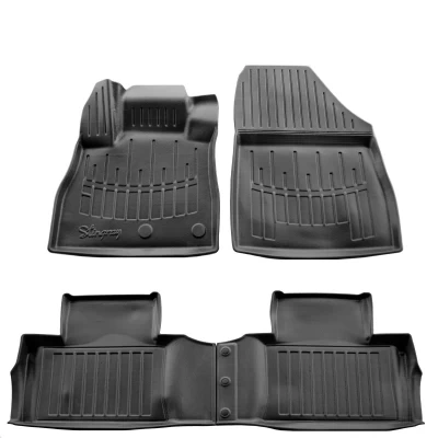 Dywaniki poliuretanowe do Renault Grand Scenic 4 2016- z podwyższonymi rantami, 4 szt. Stingray 5018394