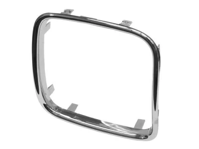 Left radiator grille frame BMW 5-Series E34 1988-1993, chrome-plated, AVTM, 180057995