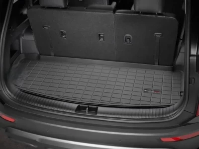 Mata do bagażnika Land Rover Range Rover 2022-2023 do trzeciego rzędu siedzeń, czarna Weathertech 401553