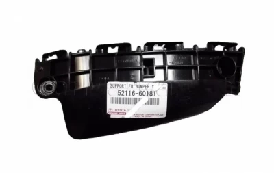 Original left front bumper mounting bracket Toyota Land Cruiser 200 2007-2015, side, 5211660181