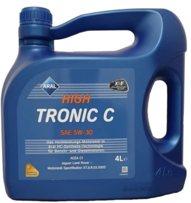 Olej silnikowy Aral HighTronic C 5W-30 4 L Aral 15563C