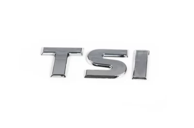 Emblemat z napisem "TSI" do Volkswagen Jetta 2011-2018, chrom, AVTM, 645A100225