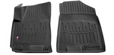 Polyurethane floor mats for Hyundai Venue QX 2019-, with raised edges, 2 pcs, Stingray, 5009132 Polyurethane floor mats for Hyundai Venue QX 2019-, with raised edges, 2 pcs, Stingray, 5009132