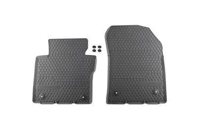 Oryginalne dywaniki do Volkswagen Caddy 2004-2021, okrągły wspornik, przednie, 2 szt., VAG, 2K1061502A82V