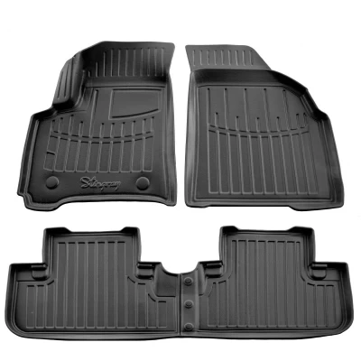 Polyurethane floor mats for Chevrolet Tacuma 2000-2008 with raised edges, 4 pcs Stingray 5002074