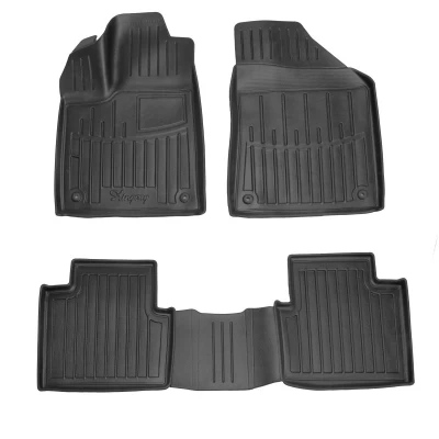 Polyurethane floor mats for Chrysler 200 2 2014- with raised edges, 4 pcs Stingray 5061034