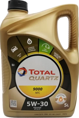 Olej silnikowy Total Quartz 9000 Future NFC 5W-30 5 L Total 213835 Olej silnikowy Total Quartz 9000 Future NFC 5W-30 5 L Total 213835