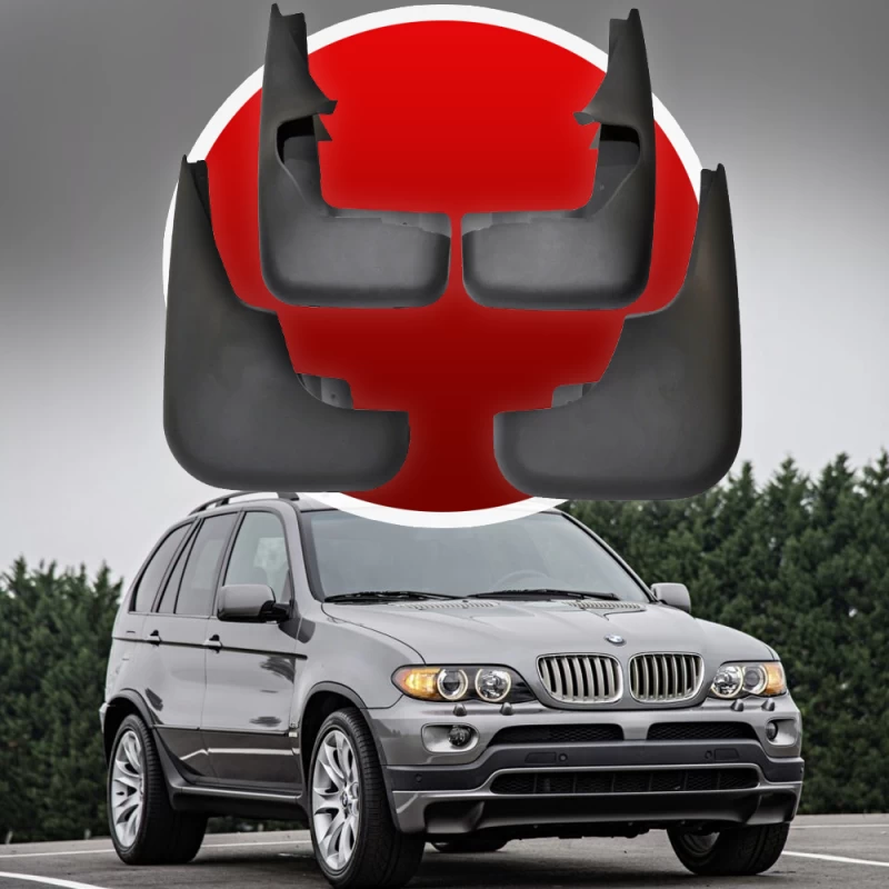 Chlapacze do BMW X5 E53 1999–2006 HAVOC pełny zestaw 4 szt.