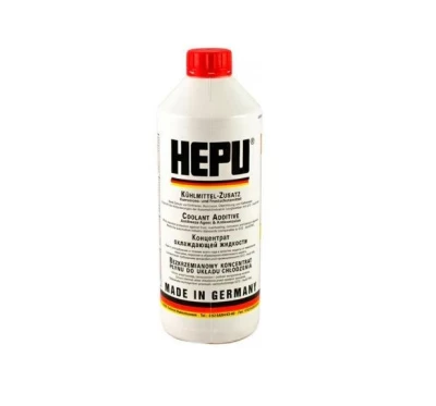Płyn niezamarzający HEPU G12 czerwony, Koncentrat, 1,5 L HEPU P999G12