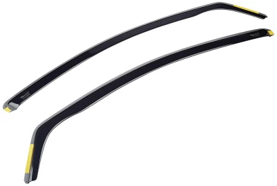 Owiewki szyb montowane w uszczelce do Chevrolet Aveo Sedan 2011- 4D 4 szt. 10536 Heko
