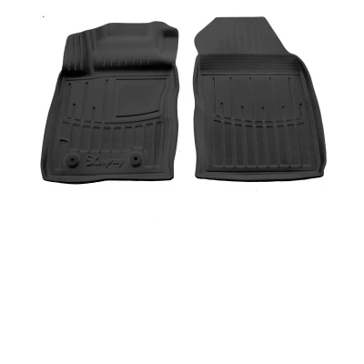 Polyurethane floor mats for Ford EcoSport 2 2013-2023 with raised edges, 2 pcs Stingray 5007292
