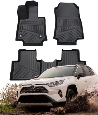 Dywaniki całoroczne do Toyota Rav-4 2019–2025 HAVOC™ Maximum Coverage