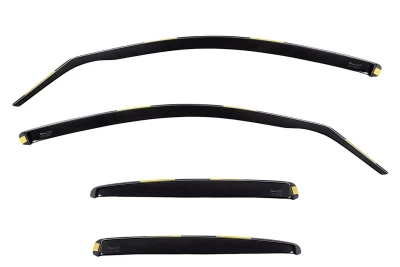 Owiewki szyb montowane w uszczelce do BMW E65 2001-2005 4D 4 szt. 11119 Heko