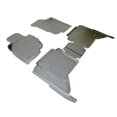 Dywaniki poliuretanowe do Toyota Hilux N2 2011-, Norplast, NPL-Po-88-181