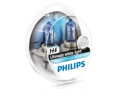 Żarówka samochodowa H4 Diamond Vision 12V 60/55W P43t-38 (zestaw 2 szt.) Żarówka samochodowa H4 Diamond Vision 12V 60/55W P43t-38 (zestaw 2 szt.)