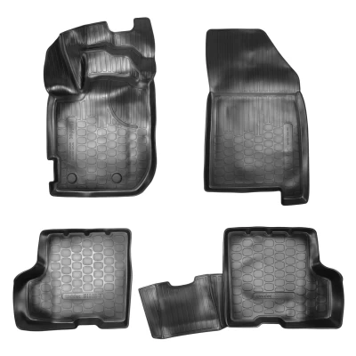 Dywaniki poliuretanowe do Renault Duster HJD 2018- 3D, z szufladą pod siedzeniem, Norplast, NPA11-C69-110