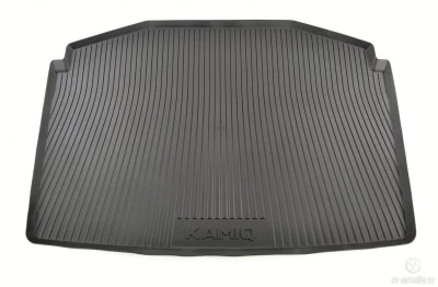 Oryginalna mata do bagażnika Skoda Kamiq 2019-, guma, Vag 658061160