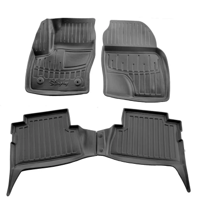Polyurethane floor mats for Ford C-Max 2010-2019 with raised edges, 4 pcs Stingray 5007284