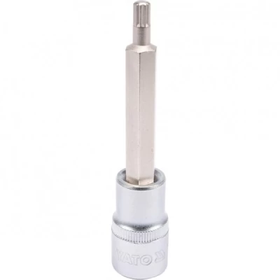 Nasadka przedłużona 1/2 z bitem SPLINE M6 Yato YT-04351