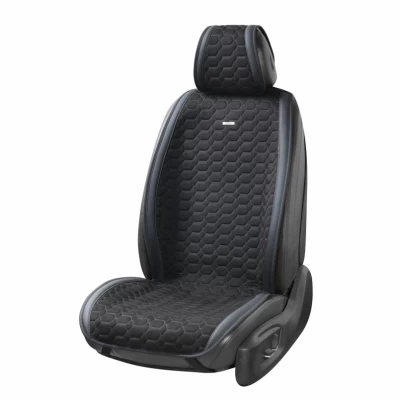 Narzuty na fotele Monte Carlo czarne (przednie, 2 szt.) Beltex BX81150