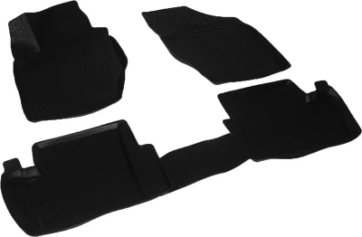 Polyurethane floor mats for Citroen C4 HB 2011-, L.Locker, 222020301