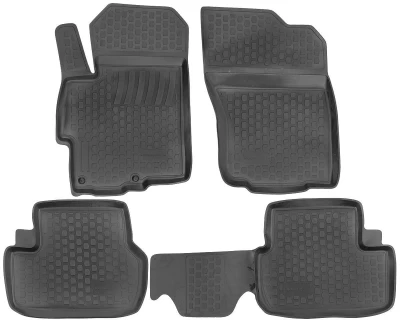 Dywaniki poliuretanowe do Mitsubishi Lancer 10 2007-, L.Locker, 208020201