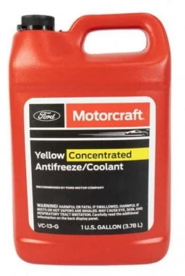 Skoncentrowany Płyn niezamarzający Motorcraft Antifreeze Specialty Engine Coolant G13 żółty 3,78 L FORD VC13G