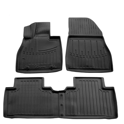 Polyurethane floor mats for BYD Song L 2023- with raised edges, 4 pcs Stingray 5068064