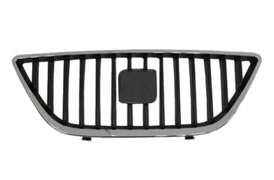 Atrapa chłodnicy Seat Ibiza 2009-2012, czarna, z chromowaną ramką, AVTM, 186206990