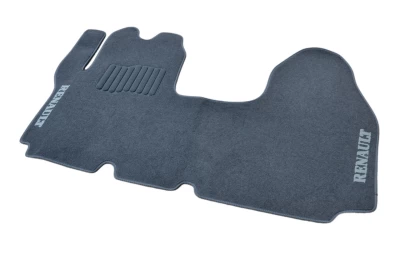 Dywaniki tekstylne do Renault Trafic 2001-2015 1+2, szare, 1 szt., AVTM BLCCR15381
