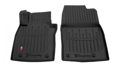 Polyurethane floor mats for Mazda 3 BP 2019-/CX-30 DM 2019-, with raised edges, 2 pcs, Stingray, 5011042 Polyurethane floor mats for Mazda 3 BP 2019-/CX-30 DM 2019-, with raised edges, 2 pcs, Stingray, 5011042