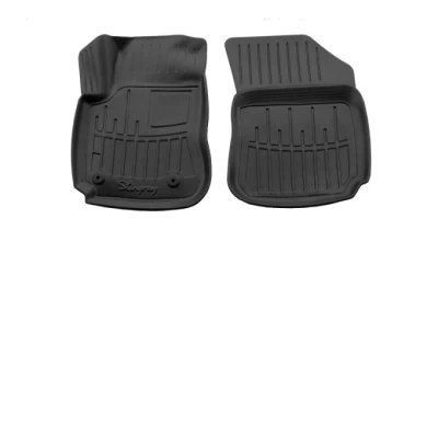 Polyurethane floor mats for Citroen C4 Cactus 2014-2020 with raised edges, 2 pcs Stingray 5003092