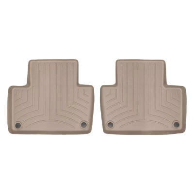 Dywaniki do Volvo XC90 2016-, wersja hybrydowa, z podwyższonymi rantami, tylne, beżowe, Weathertech 458284 Dywaniki do Volvo XC90 2016-, wersja hybrydowa, z podwyższonymi rantami, tylne, beżowe, Weathertech 458284