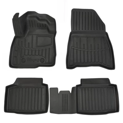 Polyurethane floor mats for Dacia Bigster 4WD 2025- with raised edges, 4 pcs Stingray 5004014